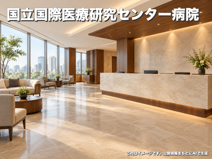 国立国際医療研究センター病院のファーストビューイメージ