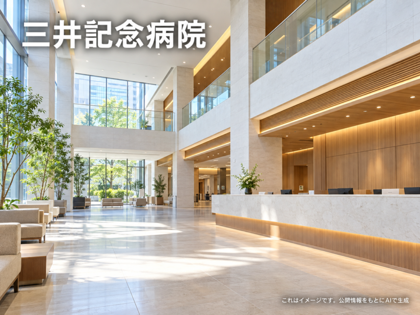 三井記念病院のファーストビューイメージ
