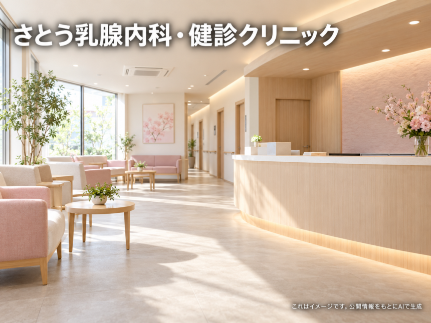 さとう乳腺内科・健診クリニックのファーストビューイメージ