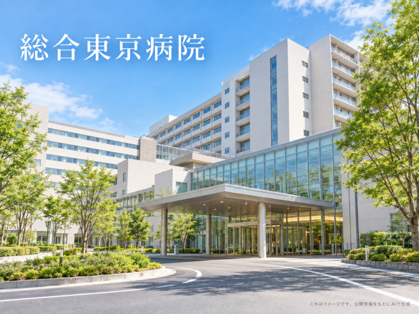 総合東京病院のファーストビューイメージ