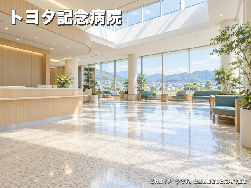 トヨタ記念病院のファーストビューイメージ